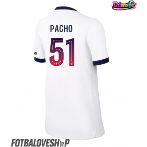 Paris Saint-Germain Willian Pacho #51 Dámské Venkovní Dres 2026-27 Krátký Rukáv