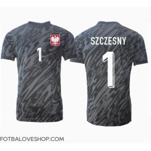 Polsko Wojciech Szczesny #1 Brankářské Venkovní Dres ME 2024 Krátký Rukáv