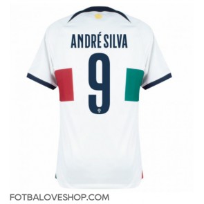 Portugalsko Andre Silva #9 Venkovní Dres MS 2022 Krátký Rukáv