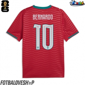 Portugalsko Bernardo Silva #10 Domácí Dres MS 2026 Krátký Rukáv