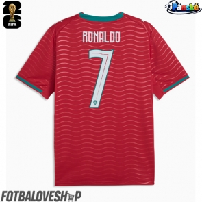 Portugalsko Cristiano Ronaldo #7 Domácí Dres MS 2026 Krátký Rukáv