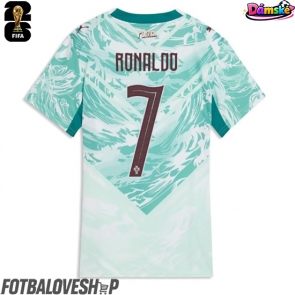 Portugalsko Cristiano Ronaldo #7 Dámské Venkovní Dres MS 2026 Krátký Rukáv