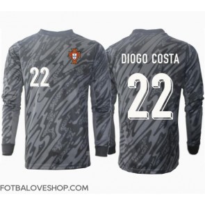 Portugalsko Diogo Costa #22 Brankářské Venkovní Dres ME 2024 Dlouhý Rukáv
