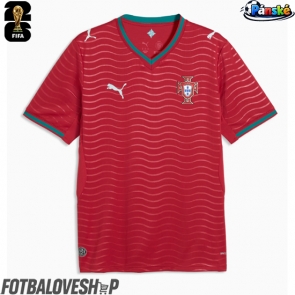 Portugalsko Domácí Dres MS 2026 Krátký Rukáv