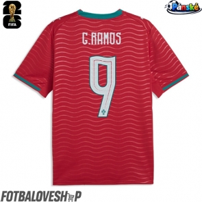 Portugalsko Goncalo Ramos #9 Domácí Dres MS 2026 Krátký Rukáv
