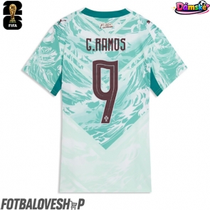 Portugalsko Goncalo Ramos #9 Dámské Venkovní Dres MS 2026 Krátký Rukáv