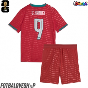 Portugalsko Goncalo Ramos #9 Dětské Domácí Dres MS 2026 Krátký Rukáv (+ trenýrky)