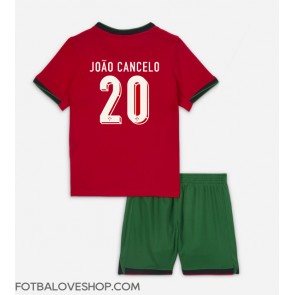 Portugalsko Joao Cancelo #20 Dětské Domácí Dres ME 2024 Krátký Rukáv (+ trenýrky)