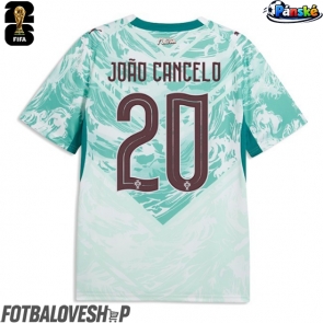 Portugalsko Joao Cancelo #20 Venkovní Dres MS 2026 Krátký Rukáv