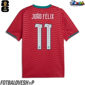 Portugalsko Joao Felix #11 Domácí Dres MS 2026 Krátký Rukáv