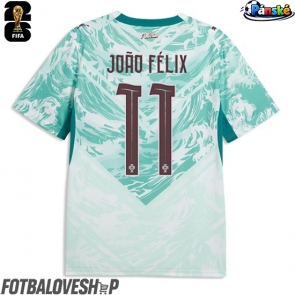 Portugalsko Joao Felix #11 Venkovní Dres MS 2026 Krátký Rukáv