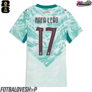 Portugalsko Rafael Leao #17 Dámské Venkovní Dres MS 2026 Krátký Rukáv