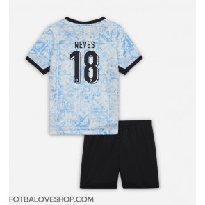 Portugalsko Ruben Neves #18 Dětské Venkovní Dres ME 2024 Krátký Rukáv (+ trenýrky)