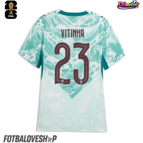 Portugalsko Vitinha #23 Dámské Venkovní Dres MS 2026 Krátký Rukáv