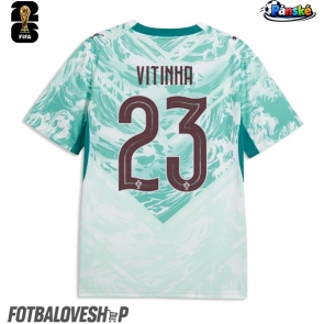 Portugalsko Vitinha #23 Venkovní Dres MS 2026 Krátký Rukáv