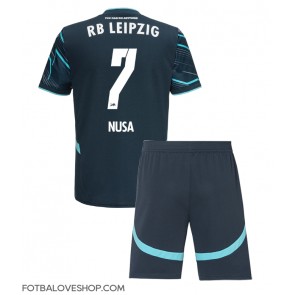 RB Leipzig Antonio Nusa #7 Dětské Alternativní Dres 2024-25 Krátký Rukáv (+ trenýrky)