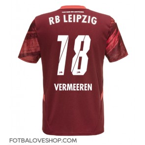 RB Leipzig Arthur Vermeeren #18 Venkovní Dres 2024-25 Krátký Rukáv