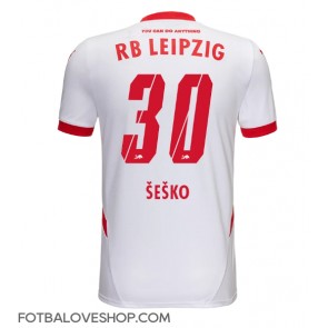 RB Leipzig Benjamin Sesko #30 Domácí Dres 2024-25 Krátký Rukáv