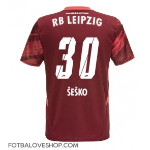 RB Leipzig Benjamin Sesko #30 Venkovní Dres 2024-25 Krátký Rukáv