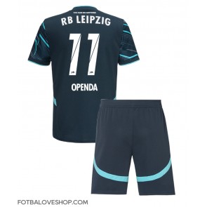 RB Leipzig Lois Openda #11 Dětské Alternativní Dres 2024-25 Krátký Rukáv (+ trenýrky)
