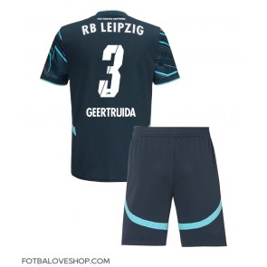 RB Leipzig Lutsharel Geertruida #3 Dětské Alternativní Dres 2024-25 Krátký Rukáv (+ trenýrky)