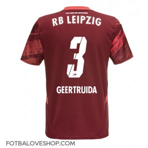 RB Leipzig Lutsharel Geertruida #3 Venkovní Dres 2024-25 Krátký Rukáv