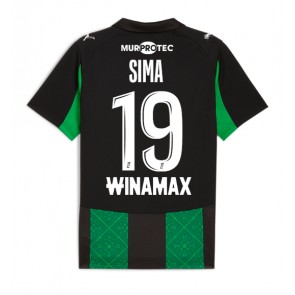 RC Lens Abdallah Sima #19 Venkovní Dres 2025-26 Krátký Rukáv