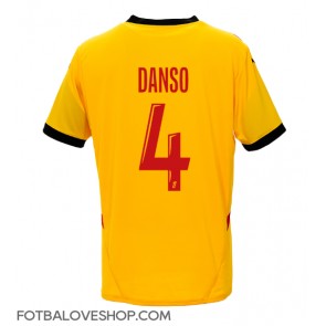 RC Lens Kevin Danso #4 Domácí Dres 2024-25 Krátký Rukáv