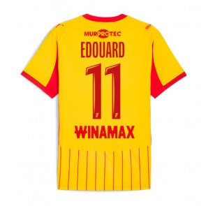 RC Lens Odsonne Edouard #11 Domácí Dres 2025-26 Krátký Rukáv