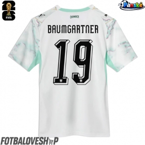 Rakousko Christoph Baumgartner #19 Venkovní Dres MS 2026 Krátký Rukáv