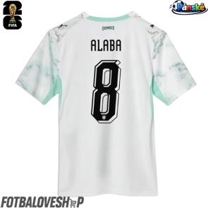 Rakousko David Alaba #8 Venkovní Dres MS 2026 Krátký Rukáv