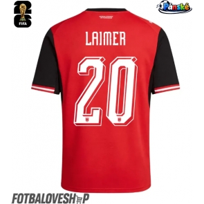 Rakousko Konrad Laimer #20 Domácí Dres MS 2026 Krátký Rukáv