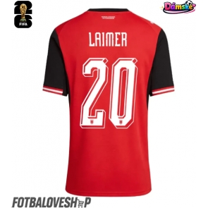Rakousko Konrad Laimer #20 Dámské Domácí Dres MS 2026 Krátký Rukáv