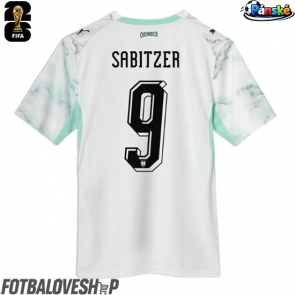 Rakousko Marcel Sabitzer #9 Venkovní Dres MS 2026 Krátký Rukáv