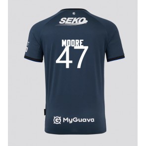 Rangers Mikey Moore #47 Alternativní Dres 2025-26 Krátký Rukáv