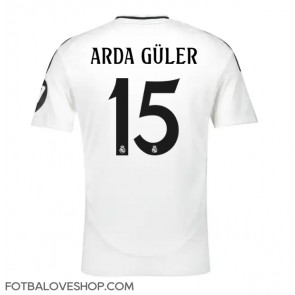 Real Madrid Arda Guler #15 Domácí Dres 2024-25 Krátký Rukáv
