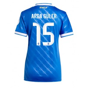 Real Madrid Arda Guler #15 Dámské Alternativní Dres 2025-26 Krátký Rukáv