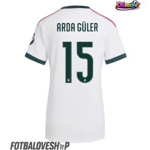 Real Madrid Arda Guler #15 Dámské Domácí Dres 2026-27 Krátký Rukáv