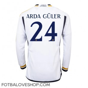 Real Madrid Arda Guler #24 Domácí Dres 2023-24 Dlouhý Rukáv