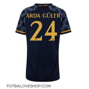Real Madrid Arda Guler #24 Dámské Venkovní Dres 2023-24 Krátký Rukáv