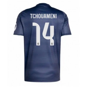 Real Madrid Aurelien Tchouameni #14 Venkovní Dres 2025-26 Krátký Rukáv