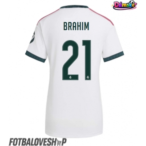 Real Madrid Brahim Diaz #21 Dámské Domácí Dres 2026-27 Krátký Rukáv