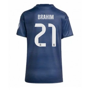 Real Madrid Brahim Diaz #21 Dámské Venkovní Dres 2025-26 Krátký Rukáv