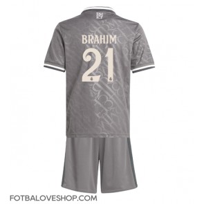 Real Madrid Brahim Diaz #21 Dětské Alternativní Dres 2024-25 Krátký Rukáv (+ trenýrky)
