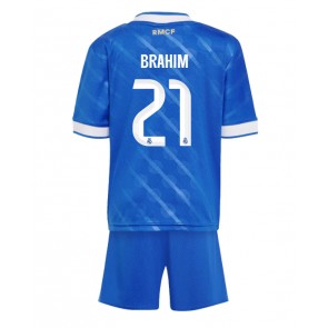 Real Madrid Brahim Diaz #21 Dětské Alternativní Dres 2025-26 Krátký Rukáv (+ trenýrky)