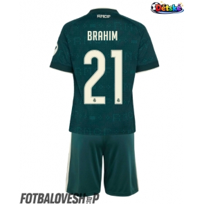 Real Madrid Brahim Diaz #21 Dětské Venkovní Dres 2026-27 Krátký Rukáv (+ trenýrky)