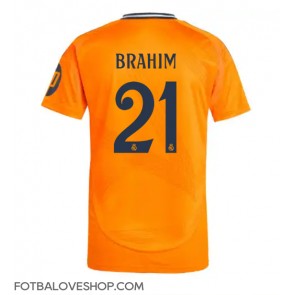 Real Madrid Brahim Diaz #21 Venkovní Dres 2024-25 Krátký Rukáv