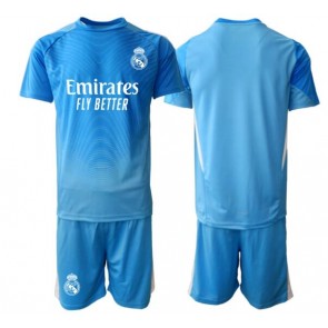 Real Madrid Brankářské Dětské Domácí Dres 2025-26 Krátký Rukáv (+ trenýrky)
