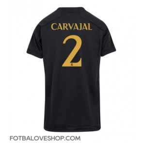 Real Madrid Daniel Carvajal #2 Dámské Alternativní Dres 2023-24 Krátký Rukáv