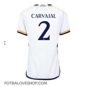 Real Madrid Daniel Carvajal #2 Dámské Domácí Dres 2023-24 Krátký Rukáv